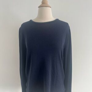 J. Crew navy Knit Top size Medium